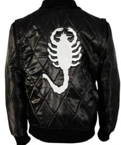 Ryan Gosling Black Satin Jacket