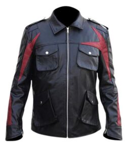 James Heller Prototype 2 Black Leather Jacket