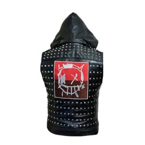 Men's Watch Dogs 2 Dedsec Wrench Jacket Shawn Baichoo Black Vest